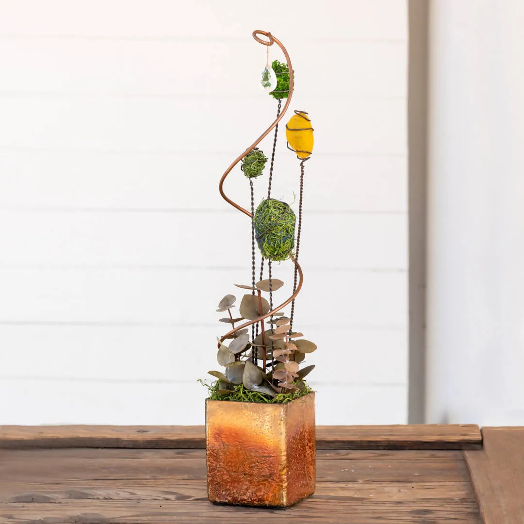 Marry Contrary Design & Decor - Mossy Meadow Centerpiece (large)