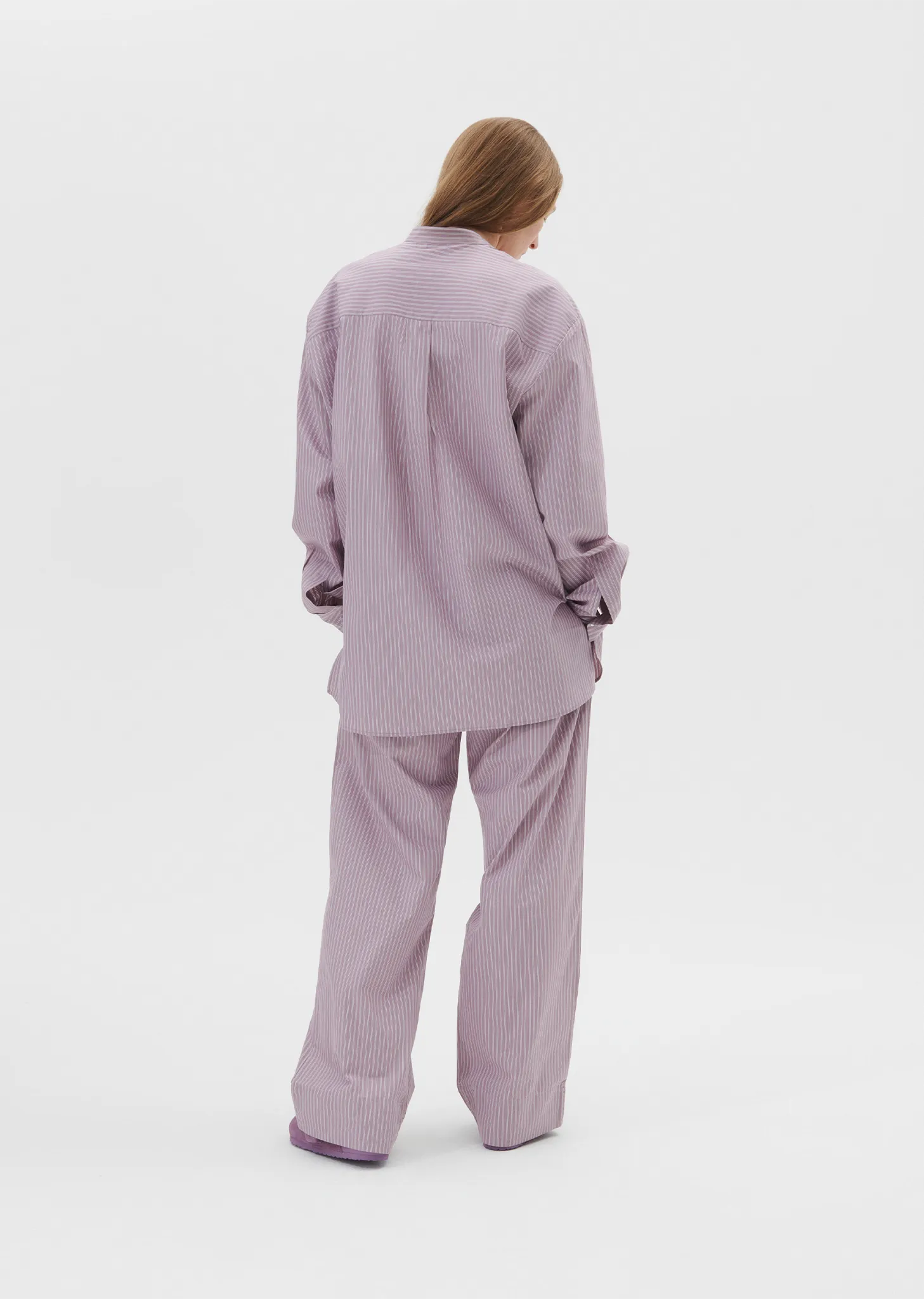 Mauve Stripes Pant