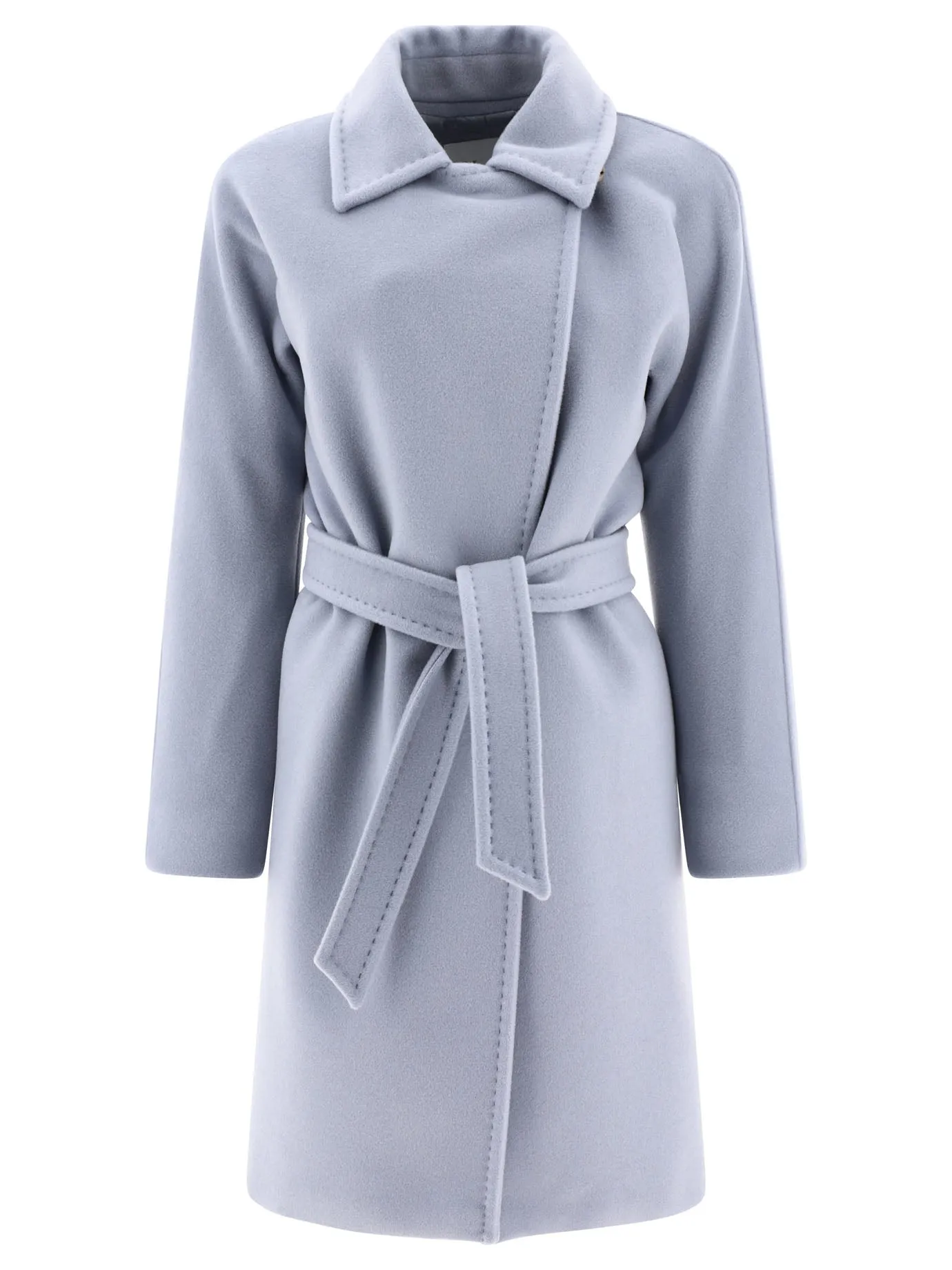 MAX MARA Stylish 24FW Blue Outer Coat for Women - Supplier SKU: 2310160333600ESTELLA027