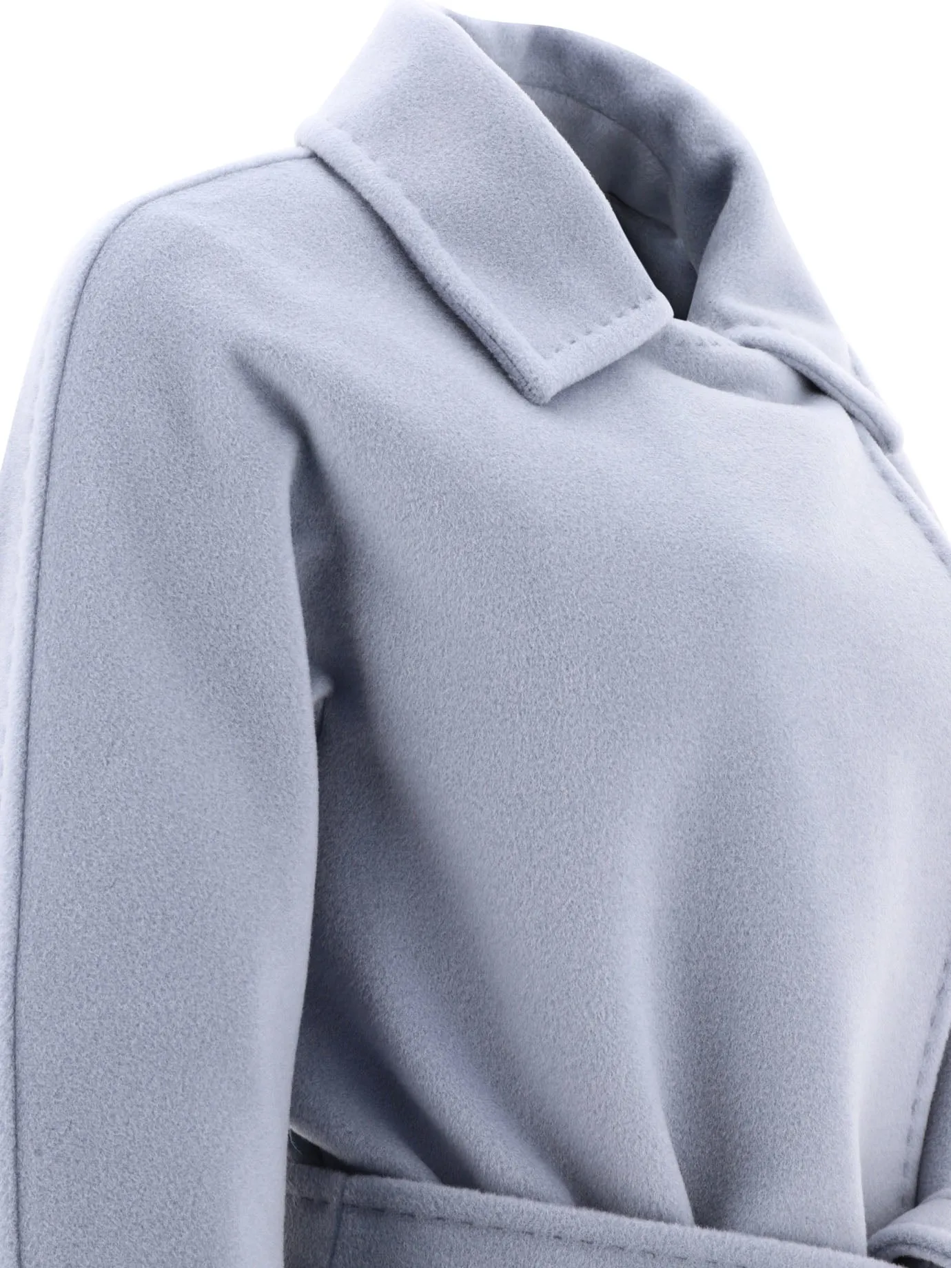 MAX MARA Stylish 24FW Blue Outer Coat for Women - Supplier SKU: 2310160333600ESTELLA027