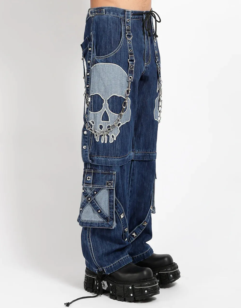 Maximum Skull Pant-Indigo Denim