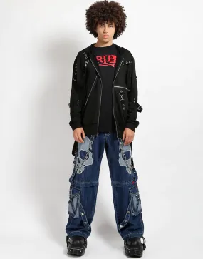 Maximum Skull Pant-Indigo Denim