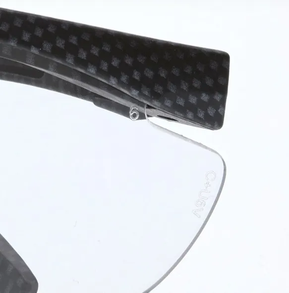 MCR Safety VL2 Photochromic Safety Glasses Transitional/Progressive MAX6 Anti-Fog Coating Matte Carbon Fiber Frame Color