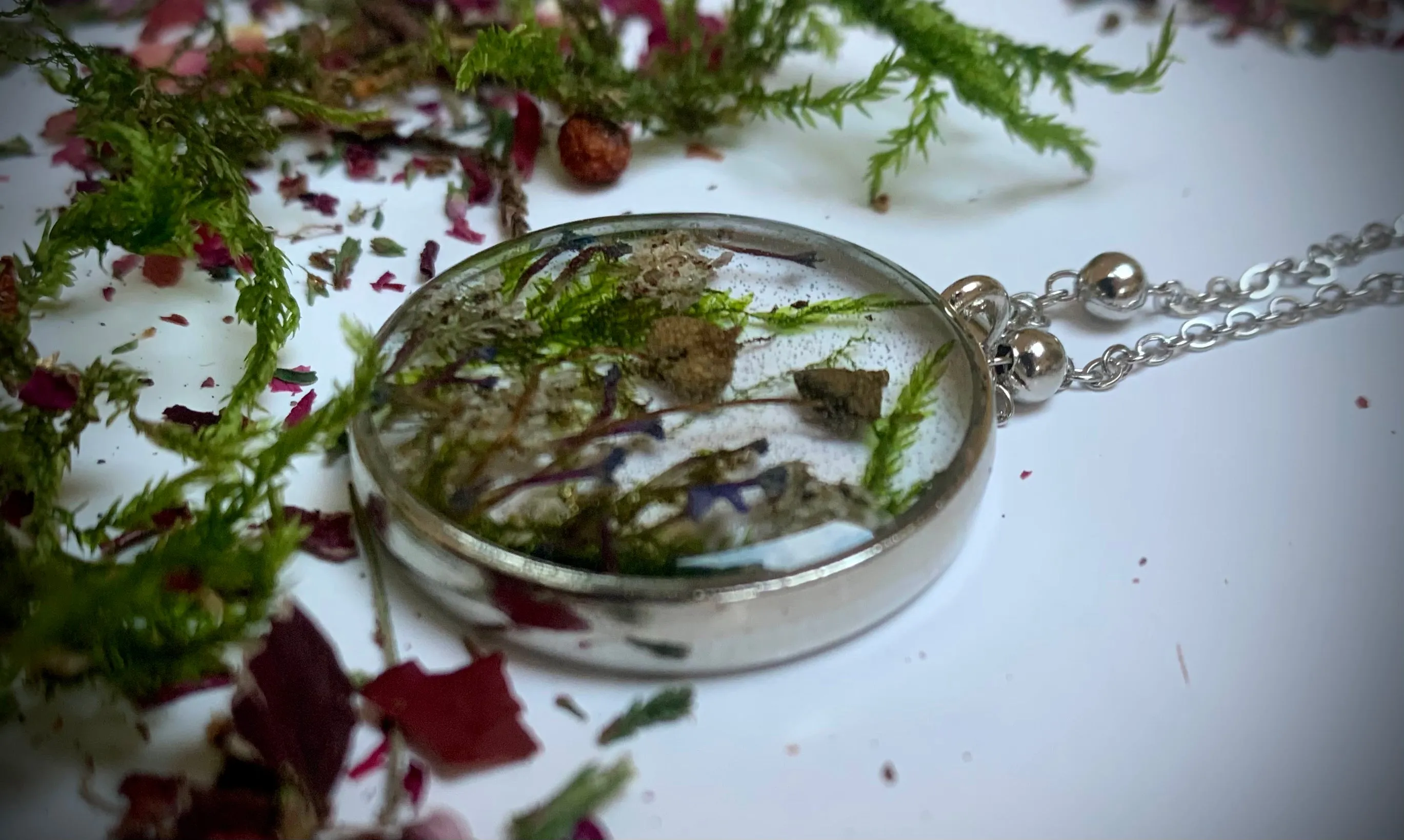 Meadow Magical Mushroom Necklace