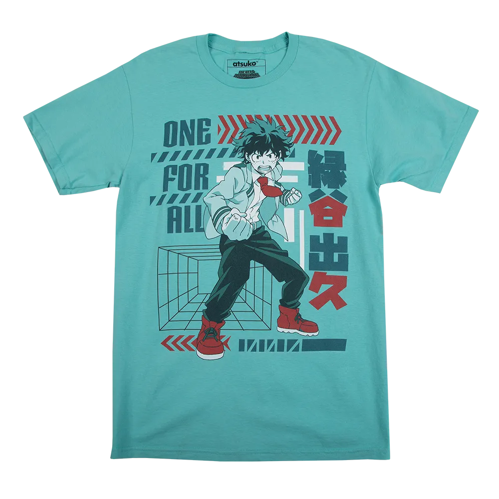 Midoriya Deku Mint Tee