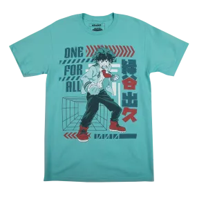 Midoriya Deku Mint Tee