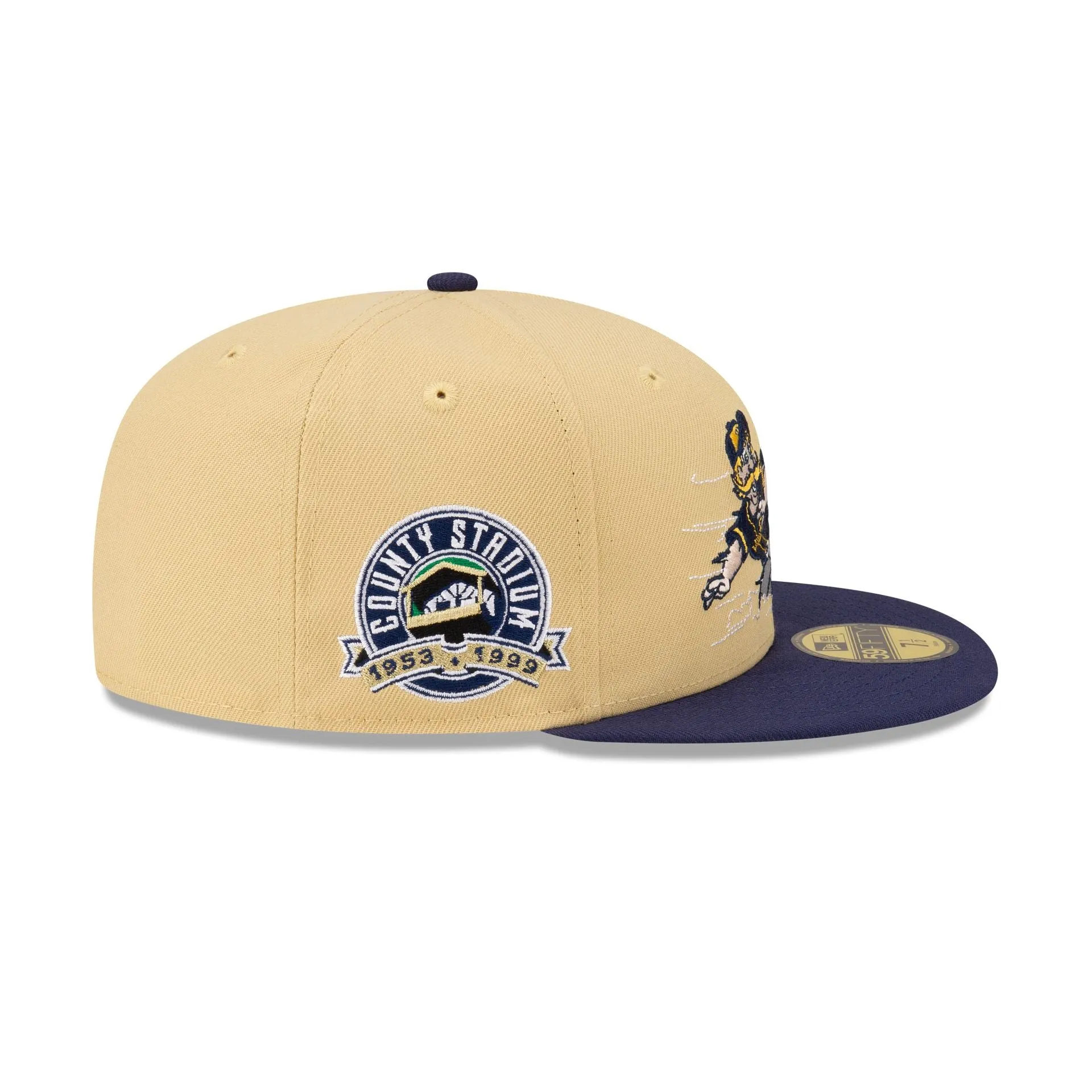 Milwaukee Brewers Mascot 59FIFTY Fitted Hat