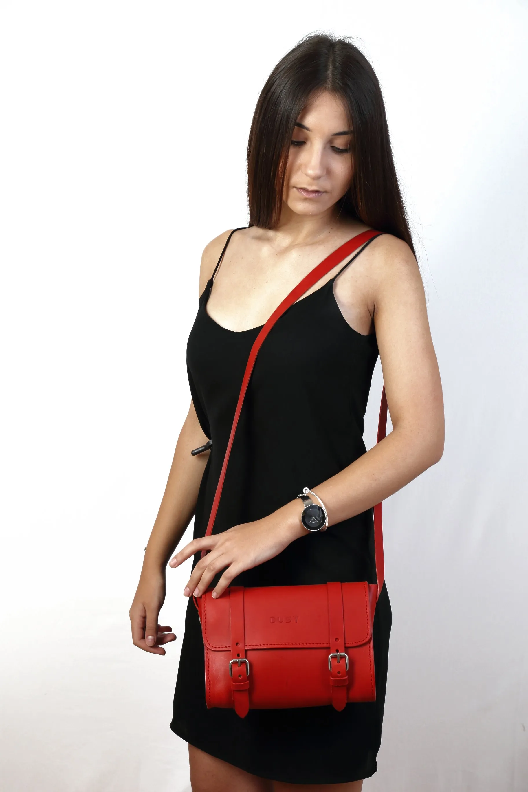 Mod 134 Bag Cuoio Red