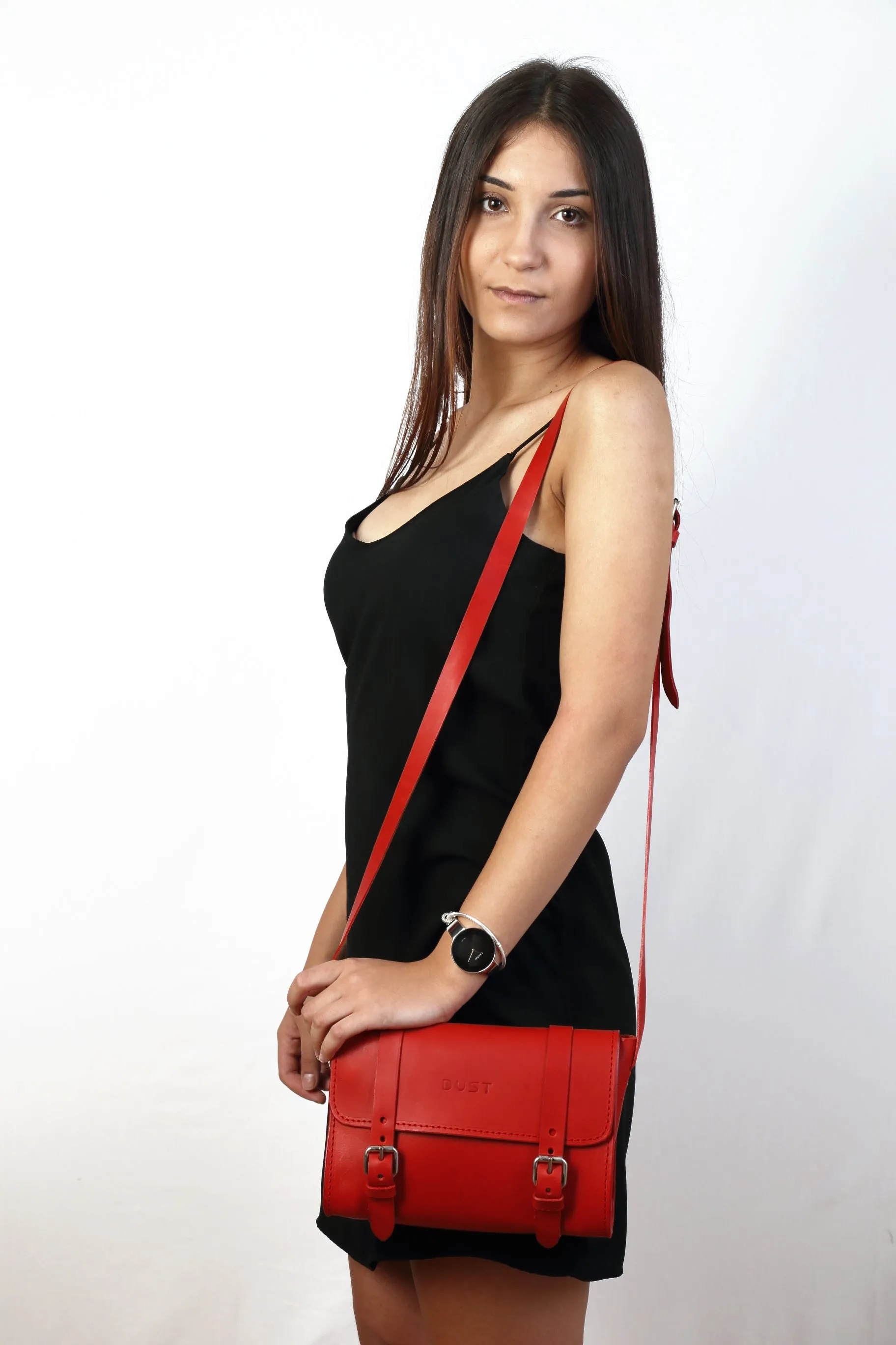 Mod 134 Bag Cuoio Red