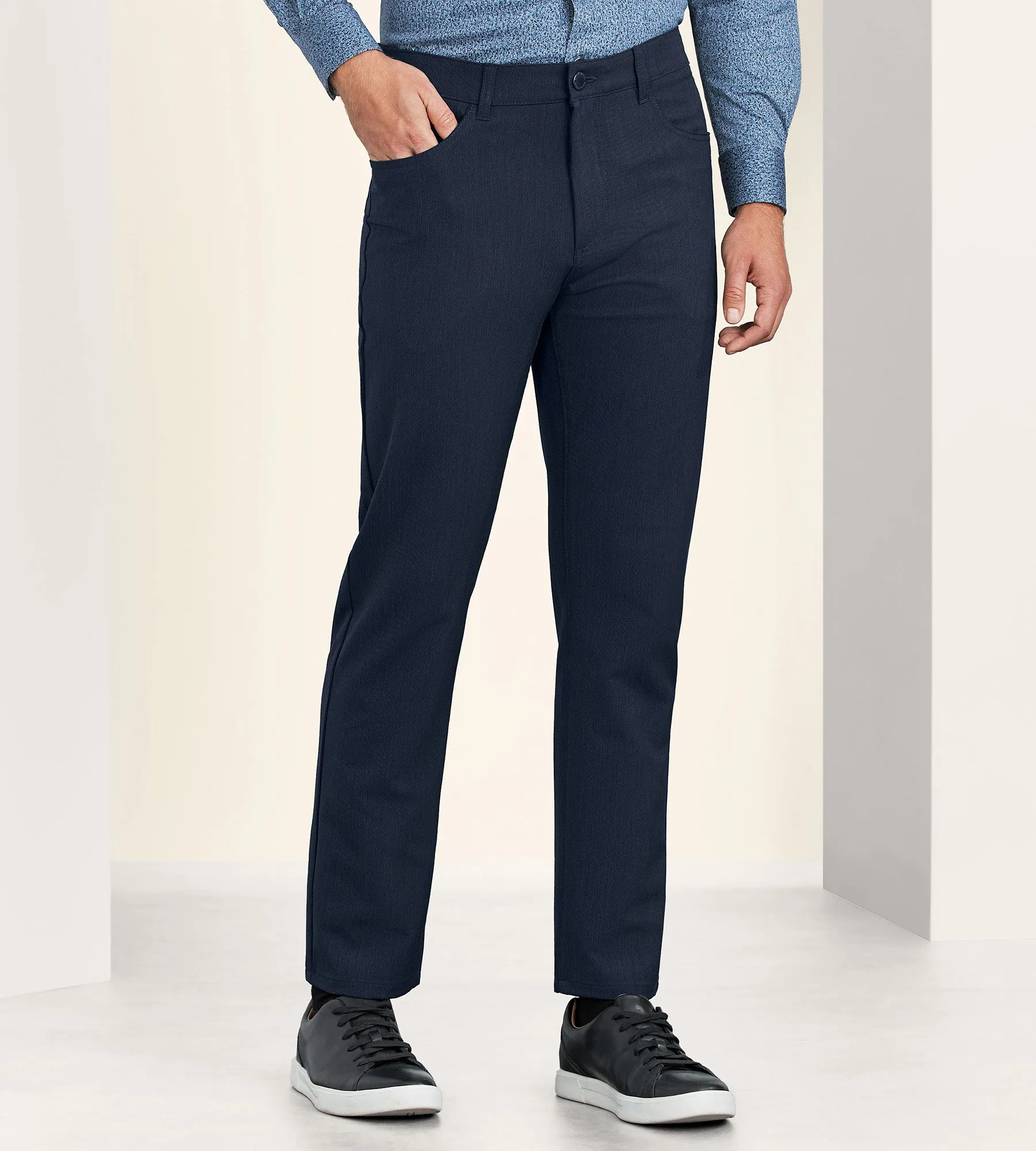 Modern Fit 4-Way Stretch 5-Pocket Pants