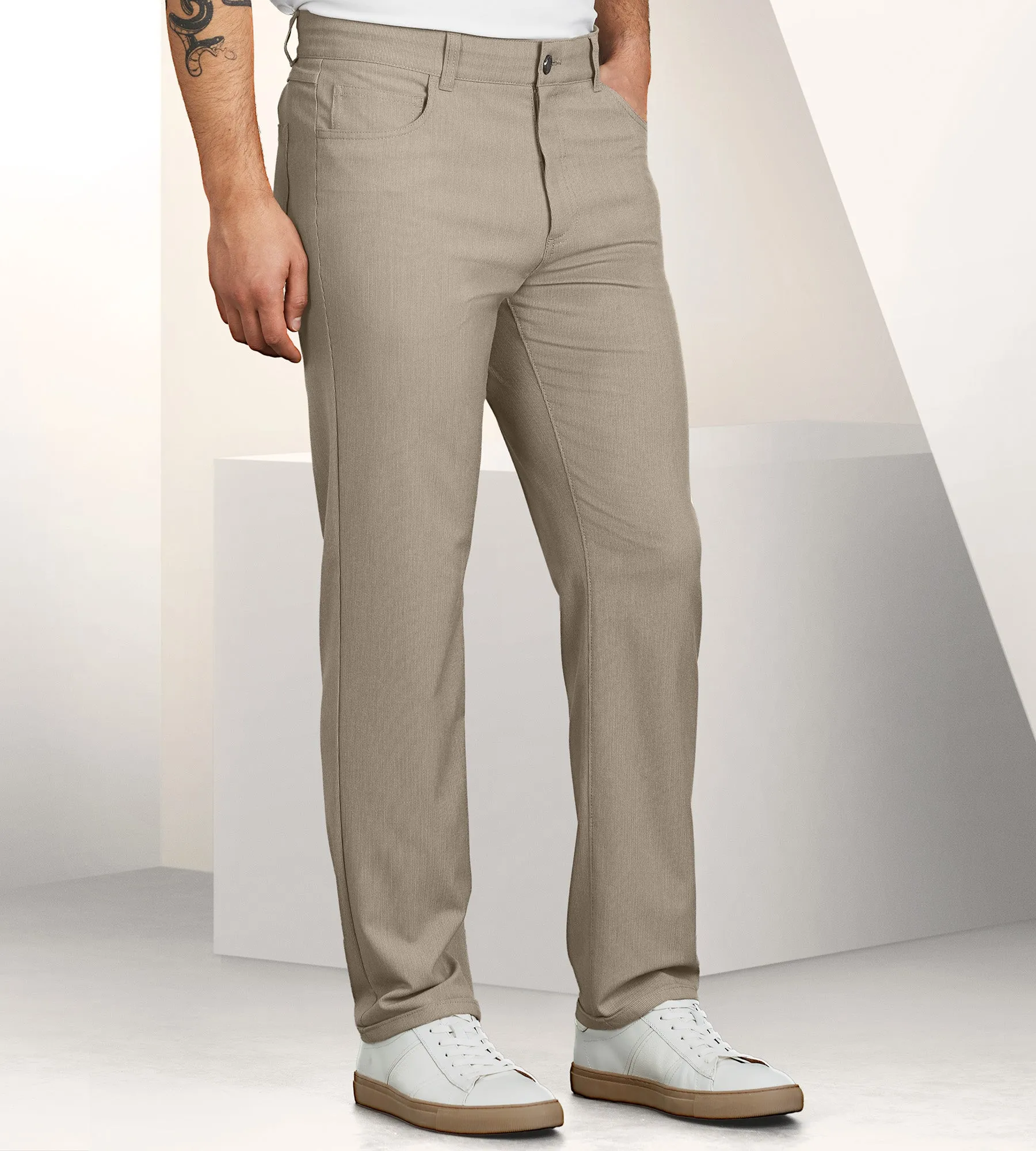 Modern Fit 4-Way Stretch 5-Pocket Pants