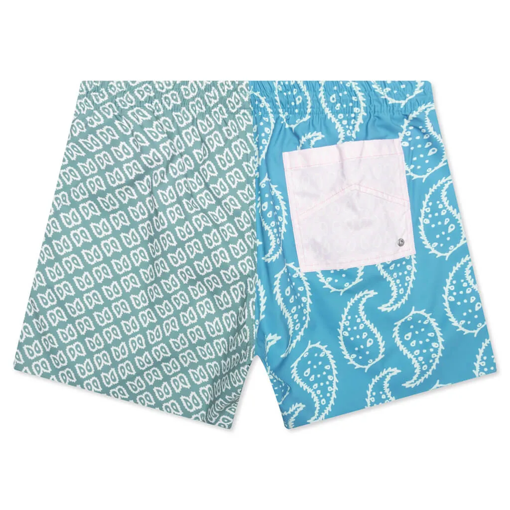 Multi-Paisley Trunks - Marine