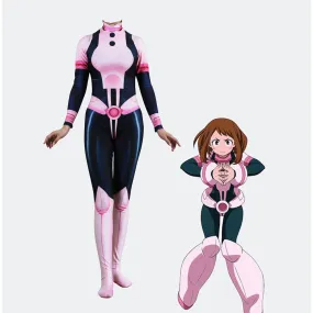 My Hero Academia Uraraka Ochako 3D printing bodysuit cosplay costume