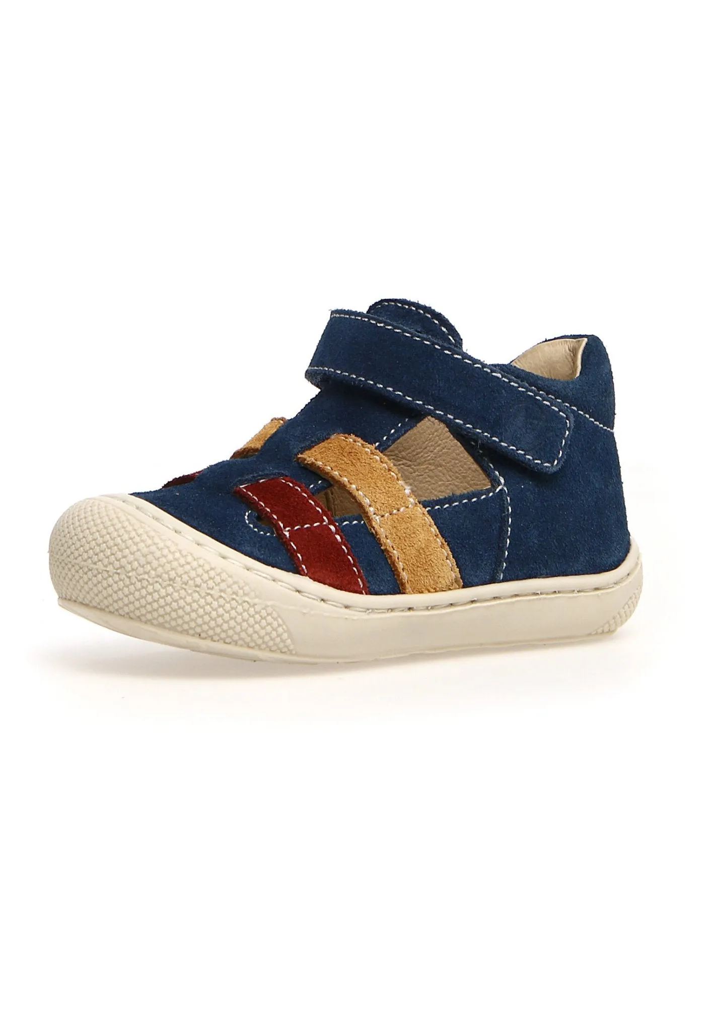 NATURINO BEDE suede indigo Sandales salome