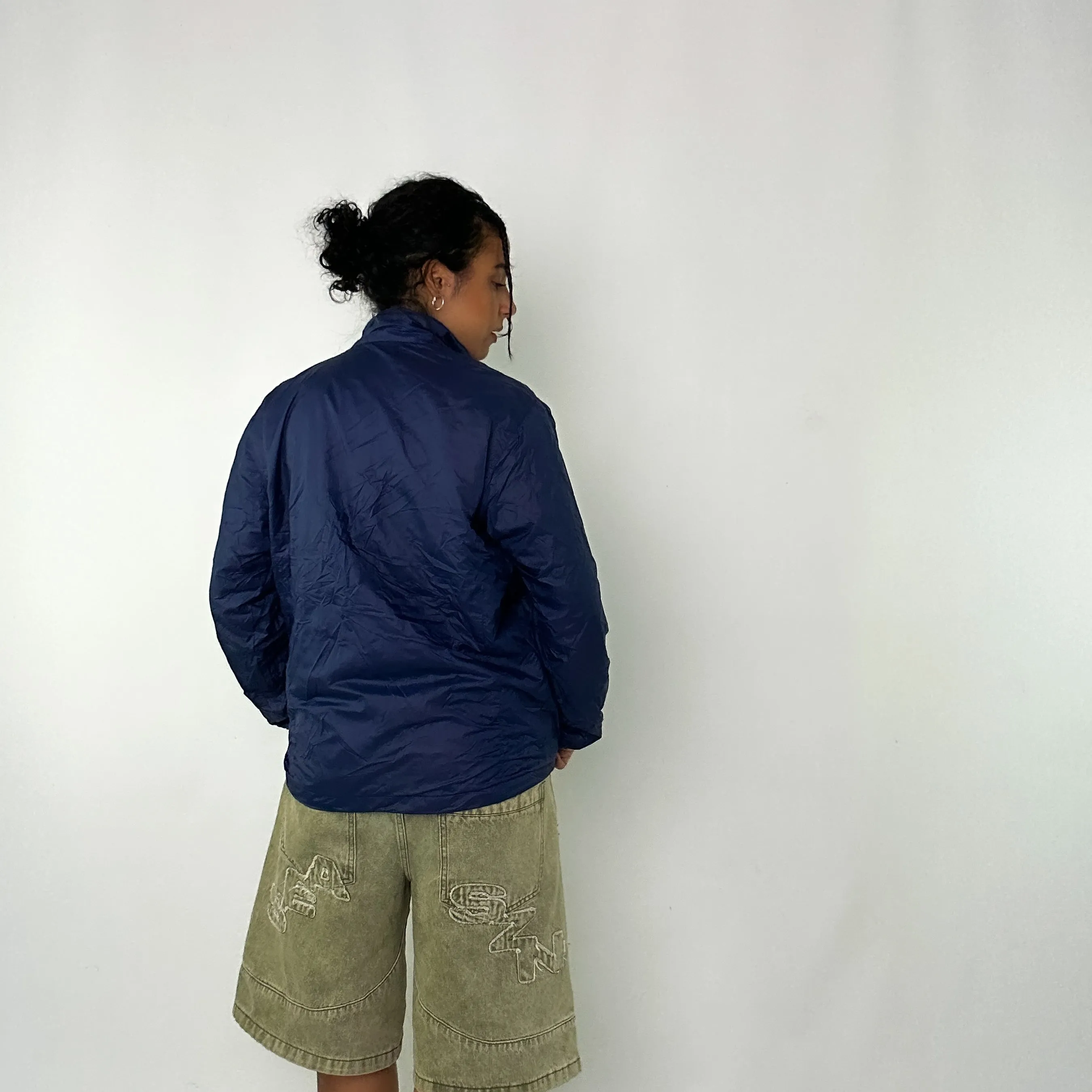 Navy Blue 90s Montbell Light Rain Jacket (L)