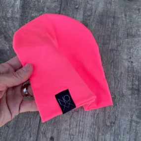 Neon Pink (New) | Jersey Knit Beanie