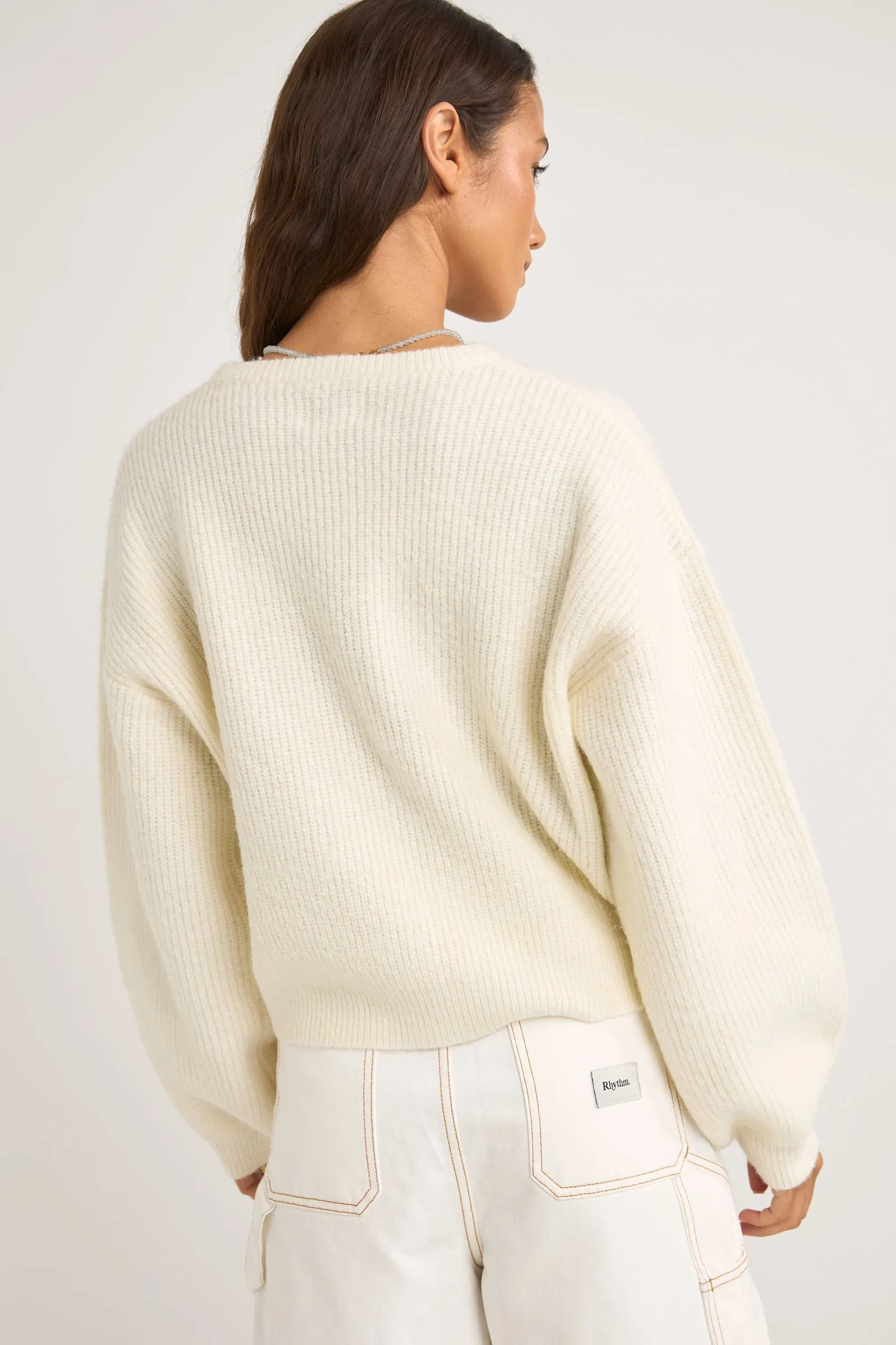 Noni Knit Jumper Ivory