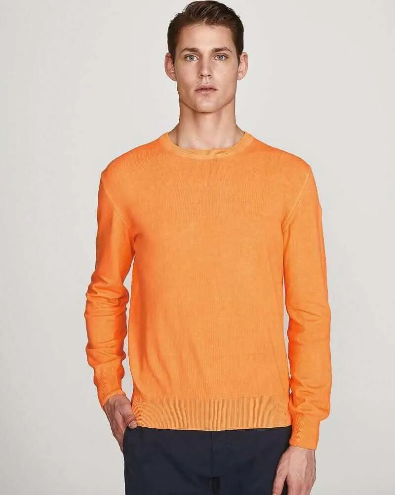 North Sails Pure Cotton Jumper Orange Fluo