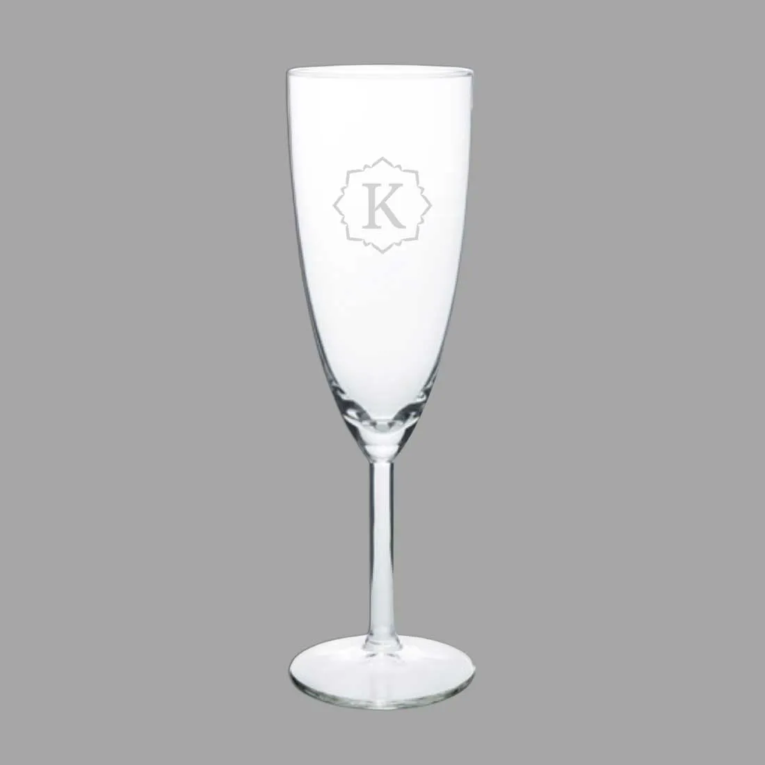 Nutcase Champagne Glasses with Name - Personalized Engraved Flute Glasses