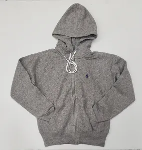 Nwt Polo Ralph Lauren Women's Grey Small Pony Hoody