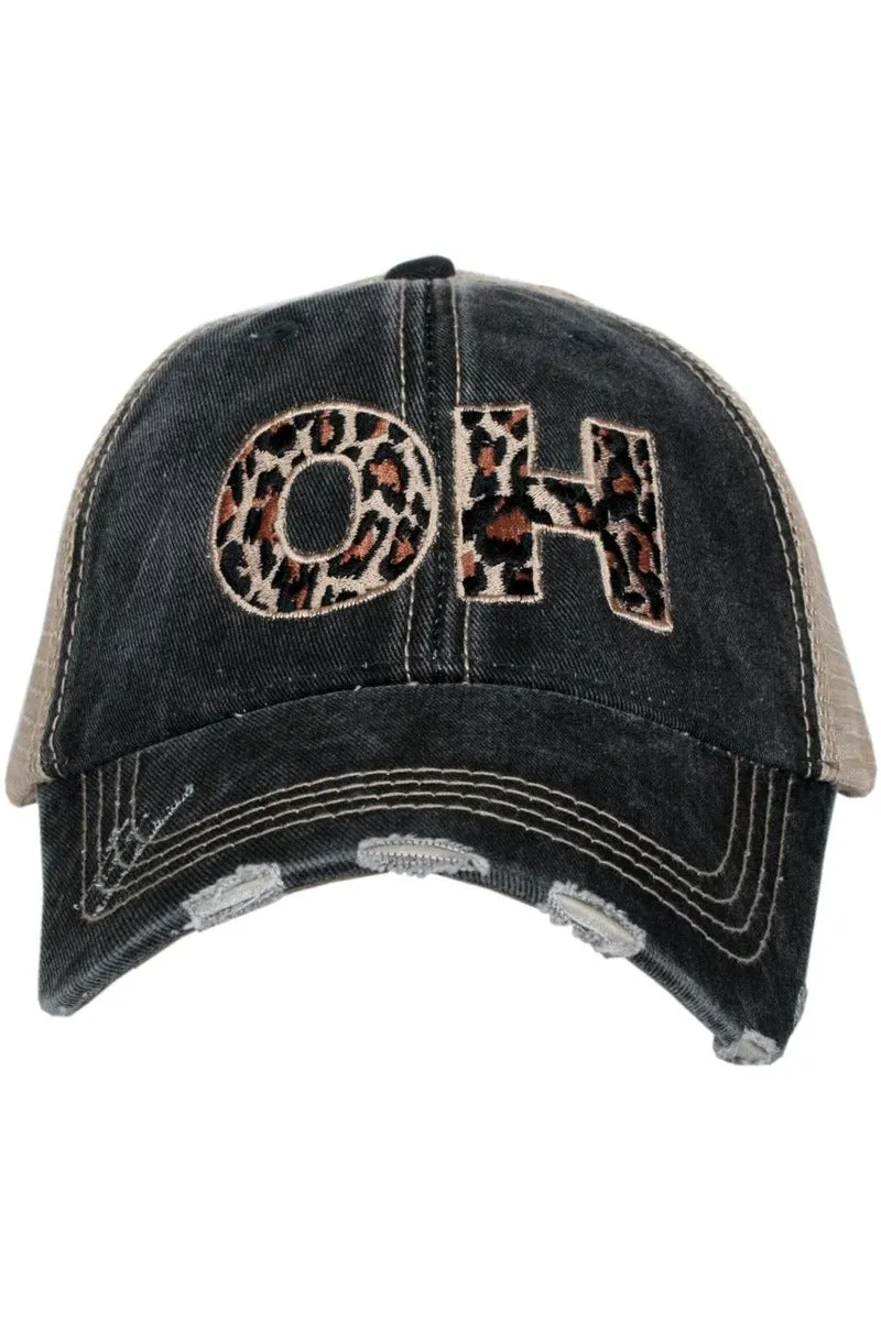 OH Ohio Leopard State Women's Hat