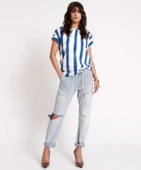 One Teaspoon - Dream Shabbies Drawstring Boyfriend Jeans - Dream