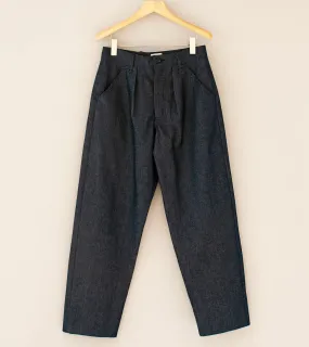 Oshin 'The JR Trouser' (Dark Indigo Cotton Denim)