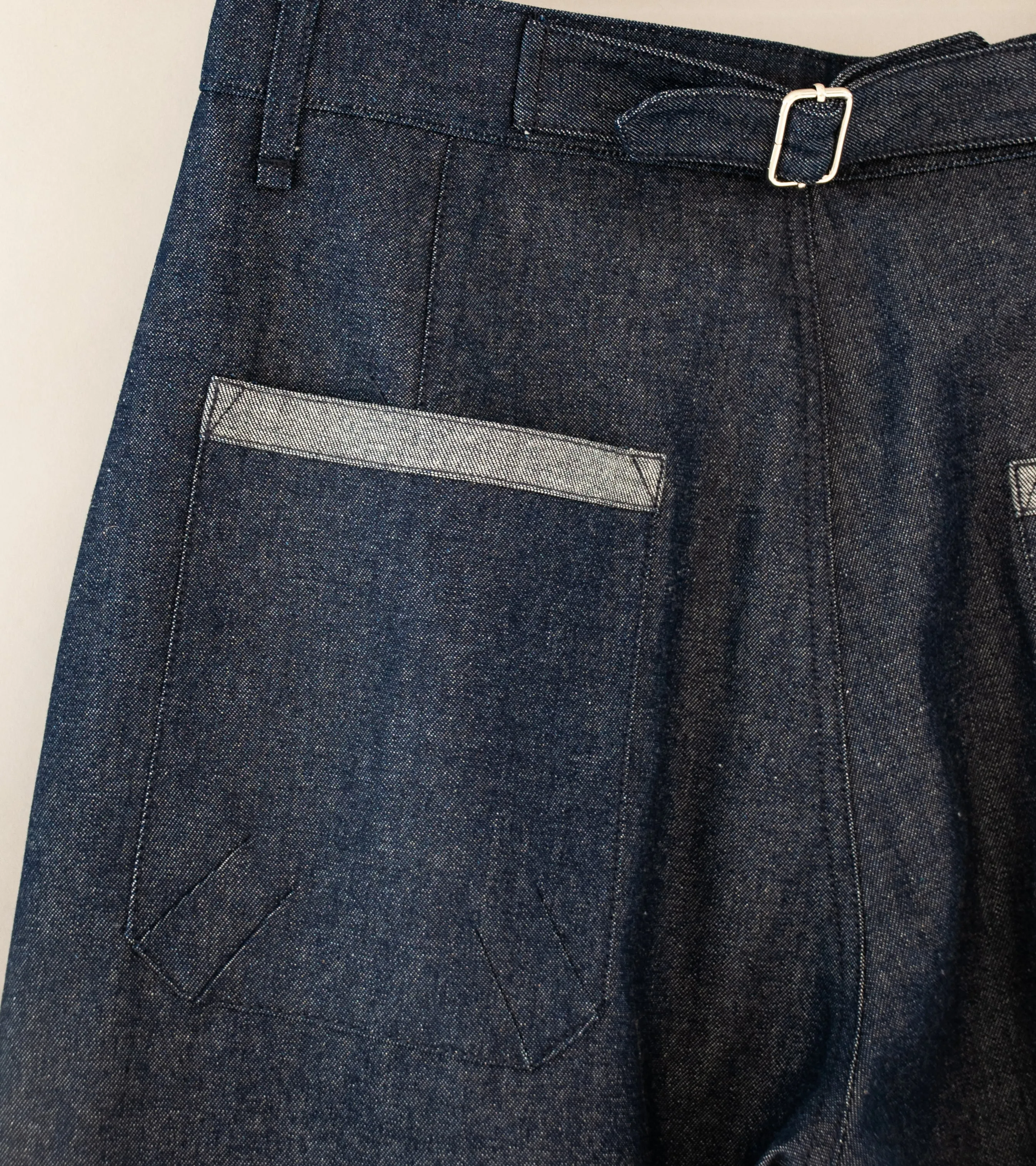 Oshin 'The JR Trouser' (Dark Indigo Cotton Denim)