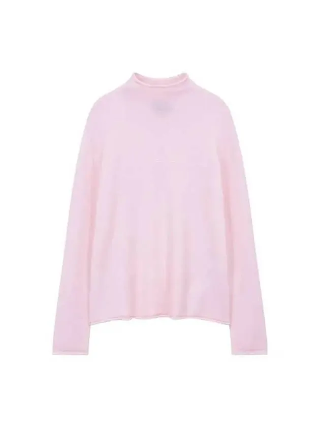 Overseas Station Season Big Chance 8 18 Women s Rolling Hem Cashmere Blend Knit Pink 270648