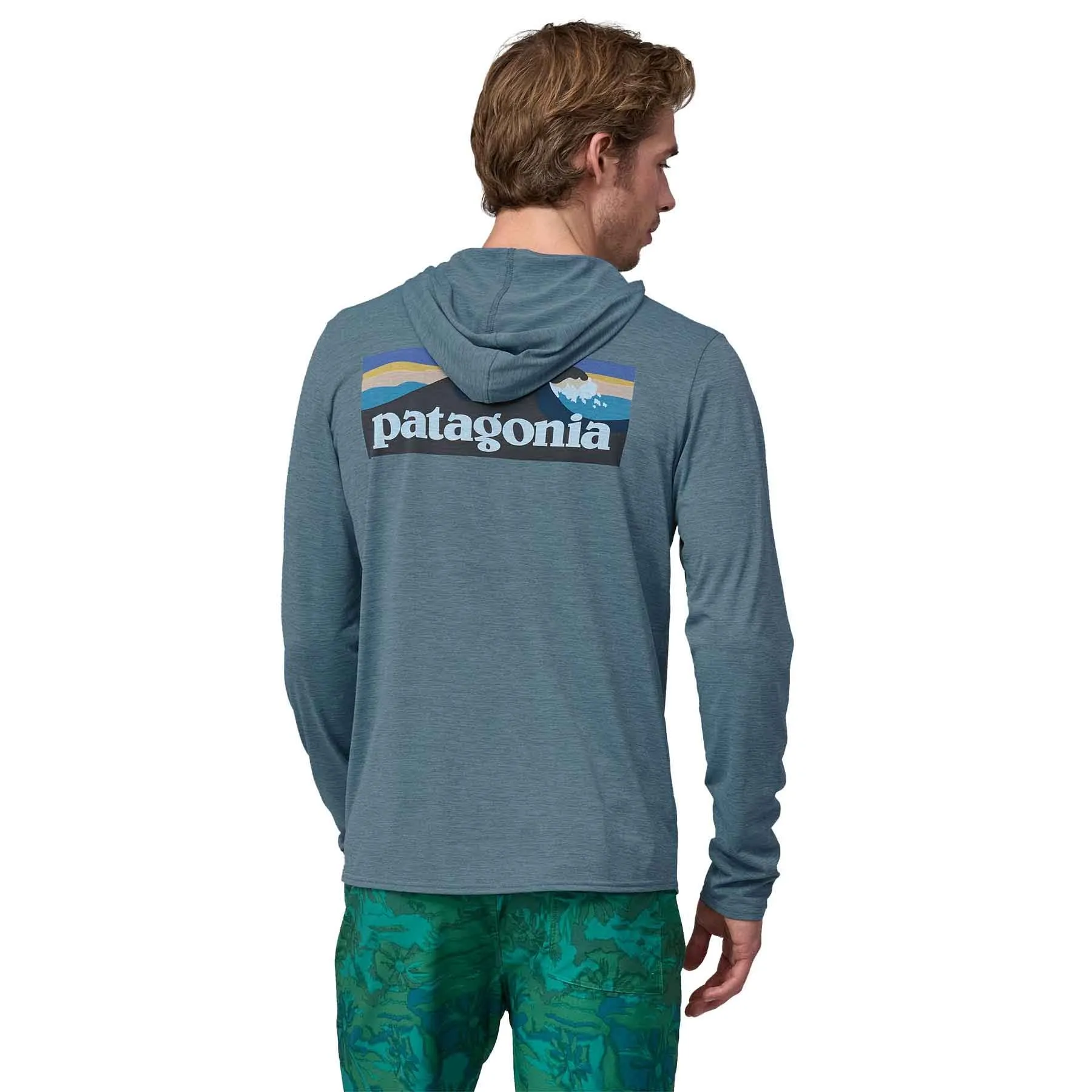 Patagonia男款 Capilene Cool Daily Graphic Hoody