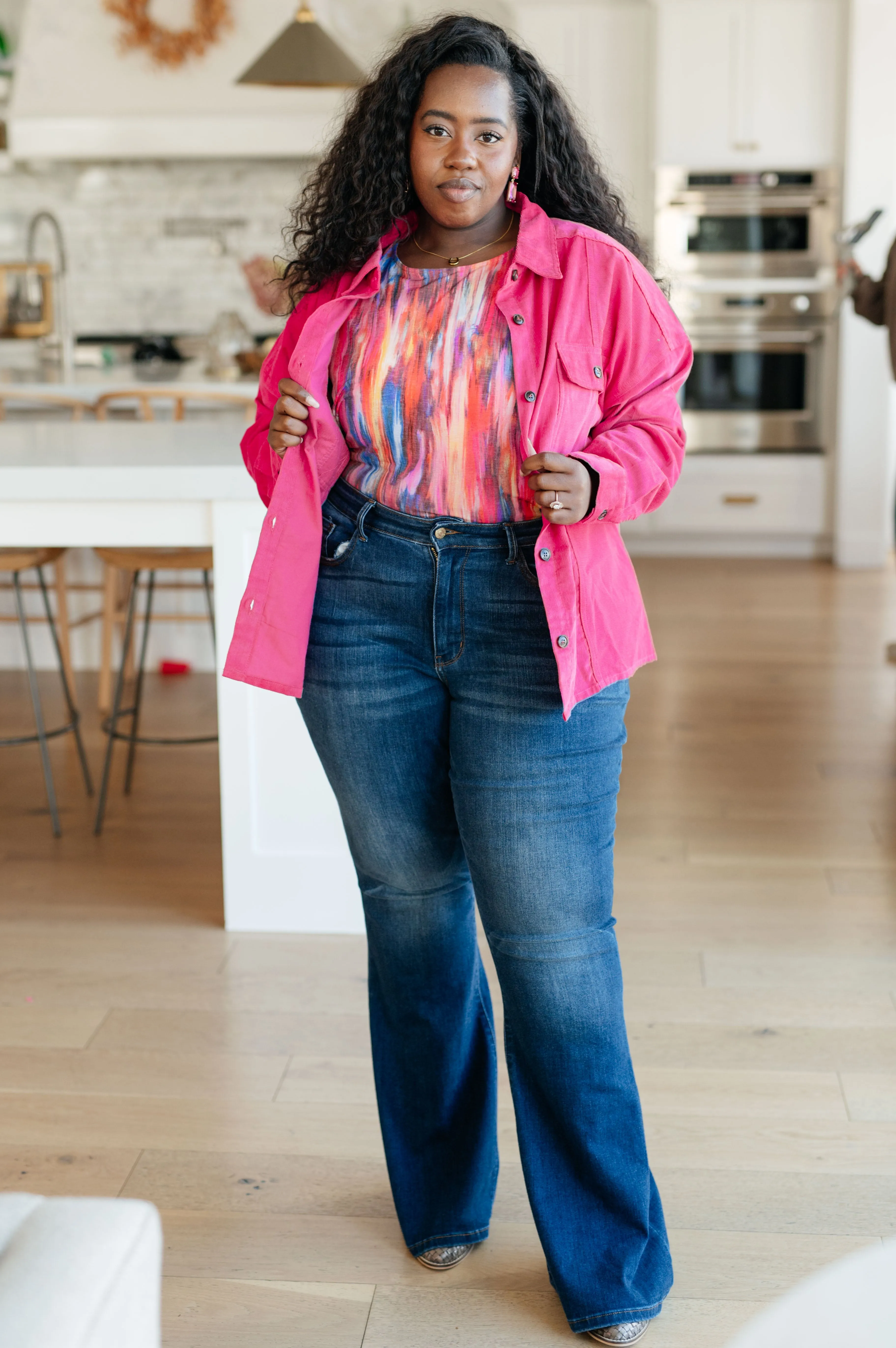 Pink Kaleidoscope Top