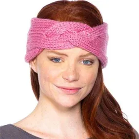 Pink Knit Headband