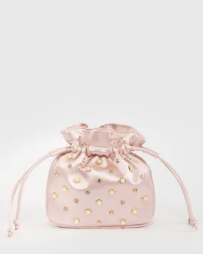 Pink Sofia Pouch Bag