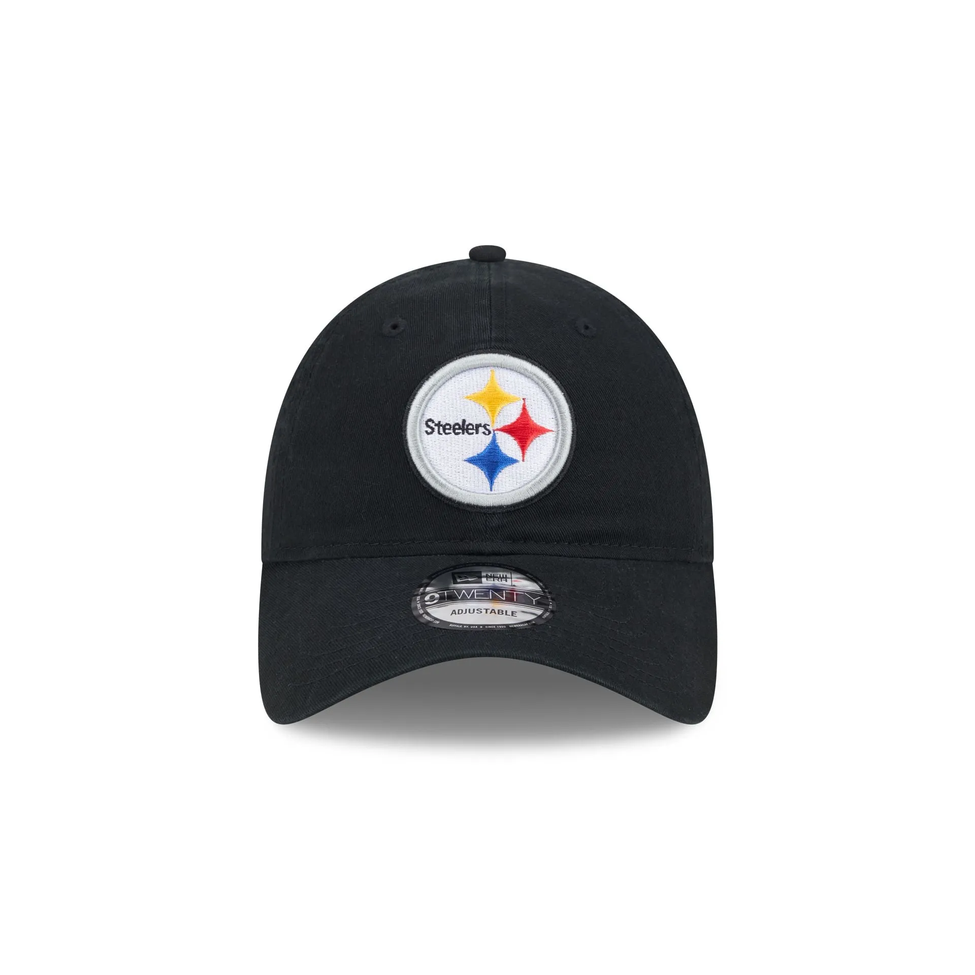 Pittsburgh Steelers Black 9TWENTY Adjustable Hat