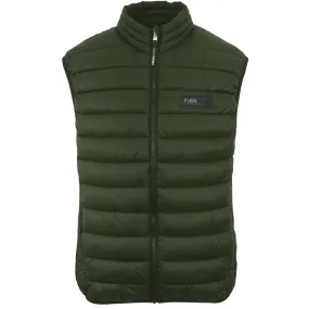 Plein Sport Patch Logo Green Gilet Jacket