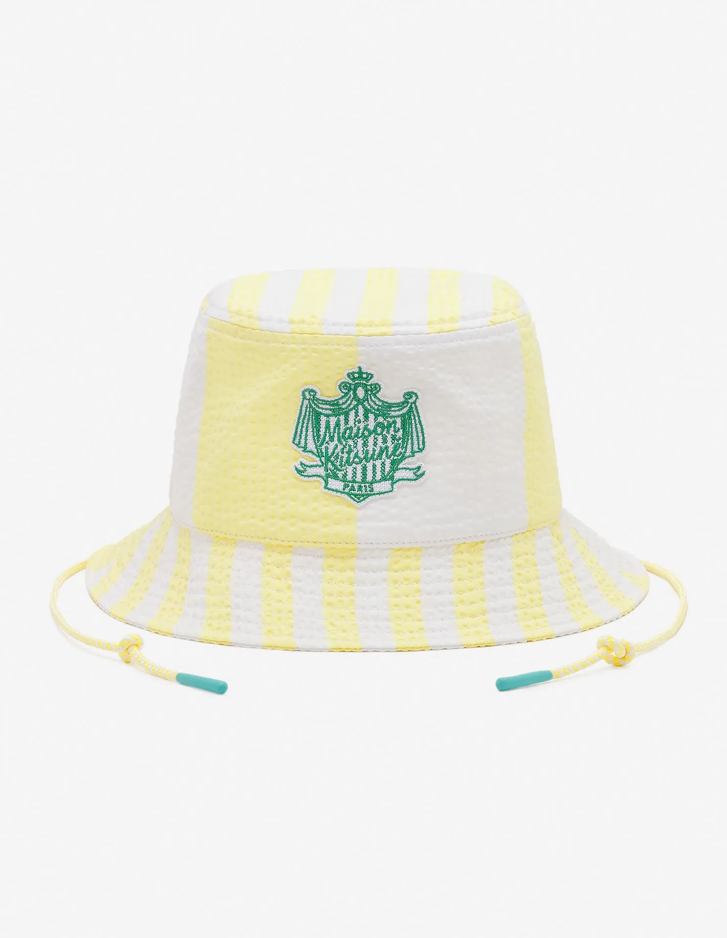 Poolside Stripes Bucket Hat Lemon Stripes