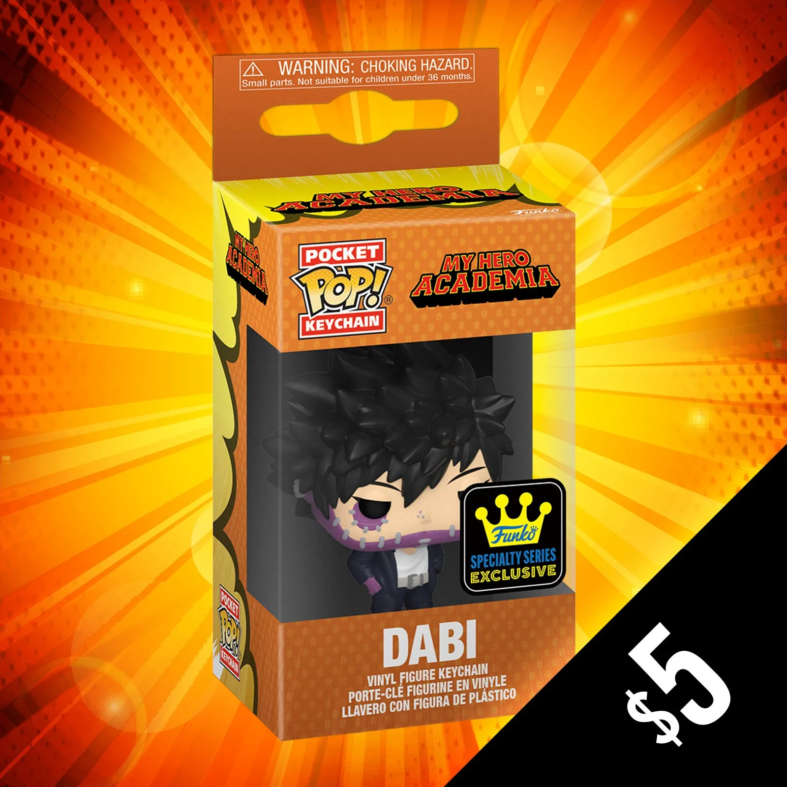 Pre-Order: Funko Pop Keychain! My Hero Academia: Dabi