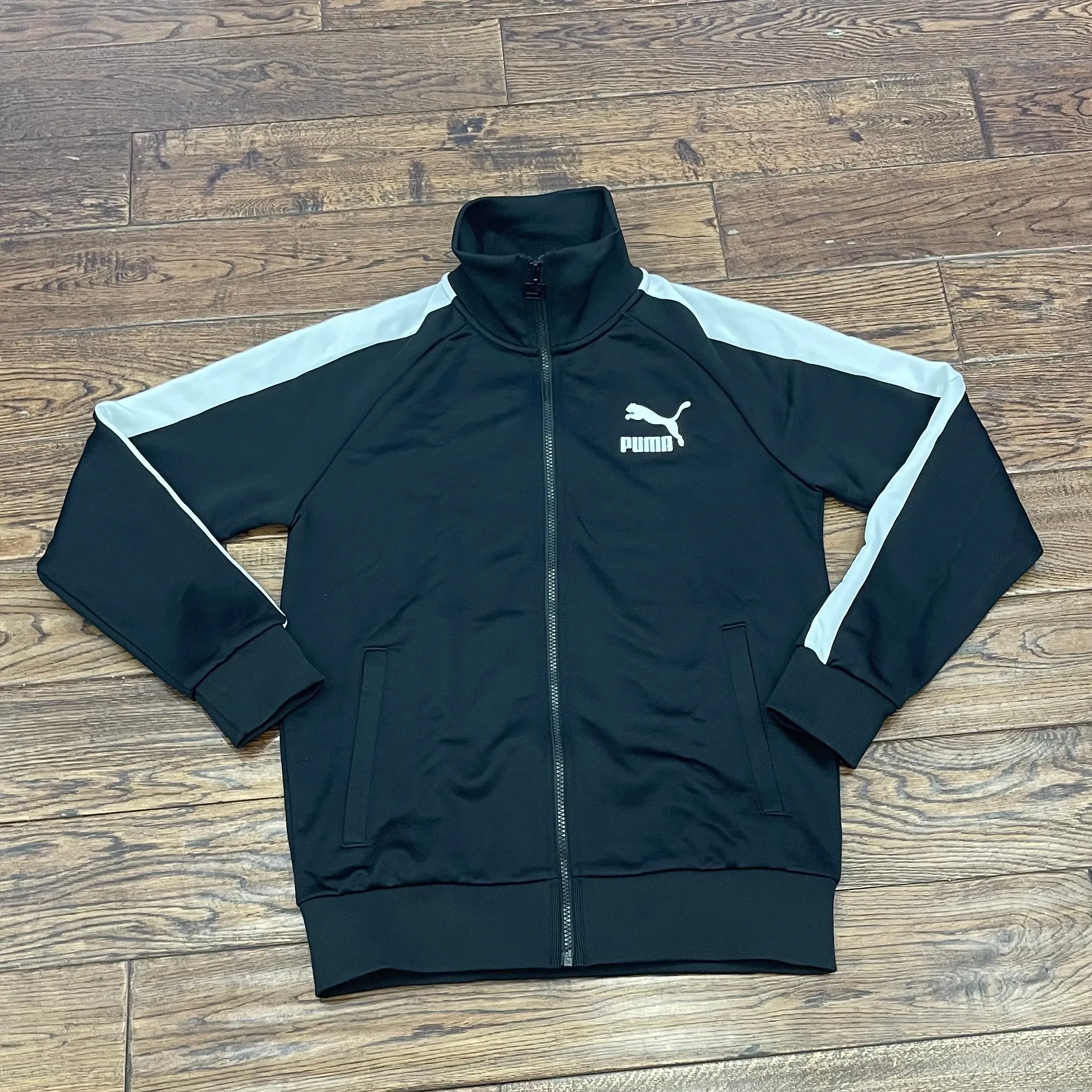 Puma Track Jacket -Black/White