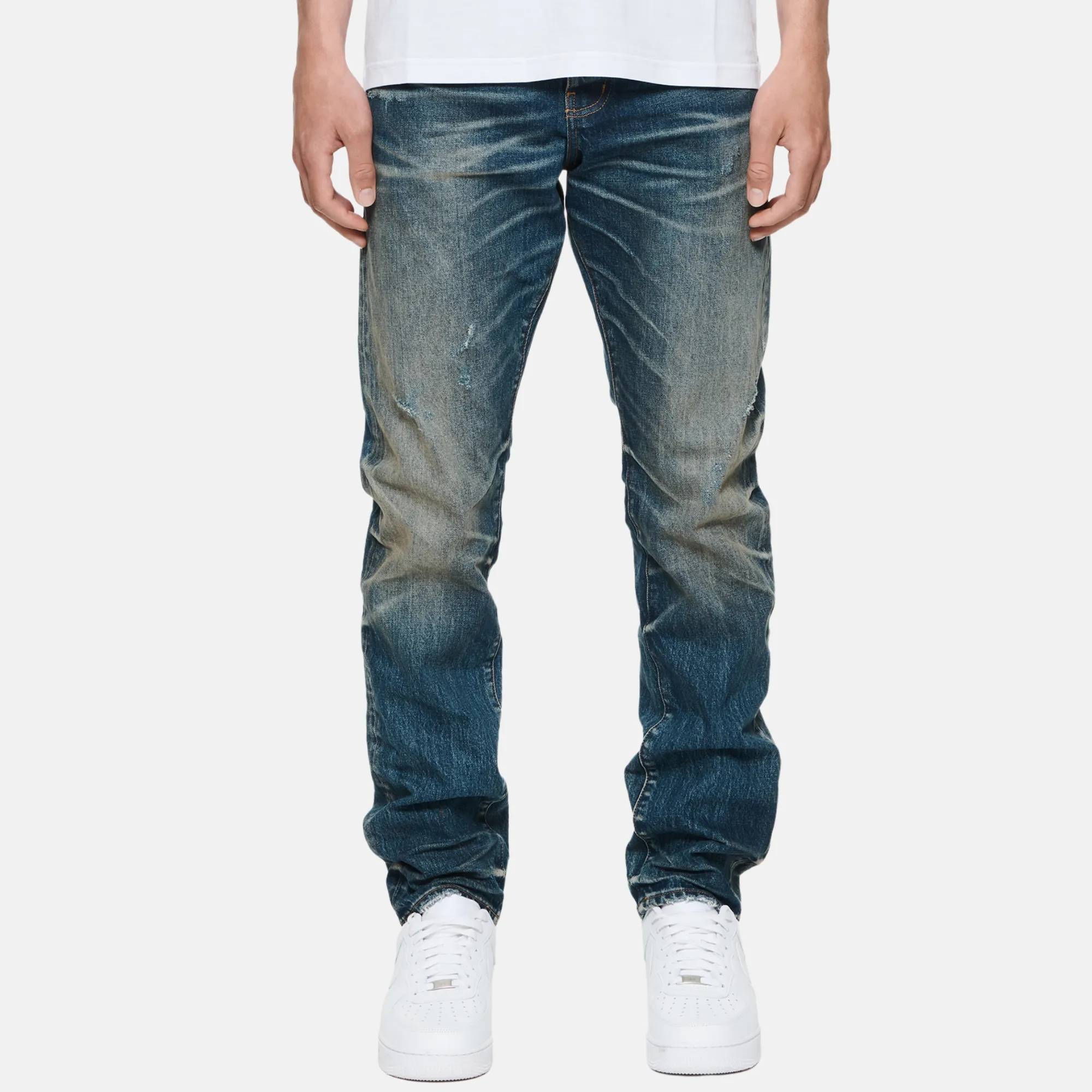 Purple Brand Mid Indigo 2 Year Dirty Fade Jeans