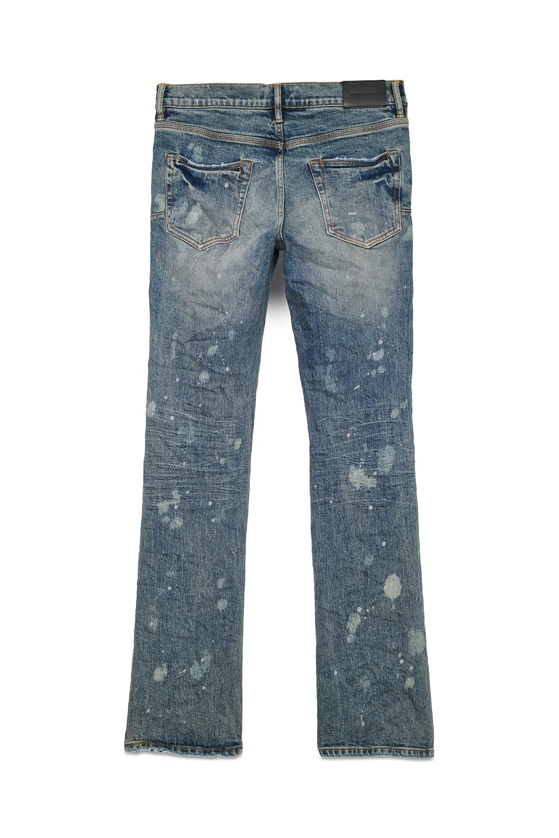 Purple Brand Mid Indigo Acid Bleach Jean