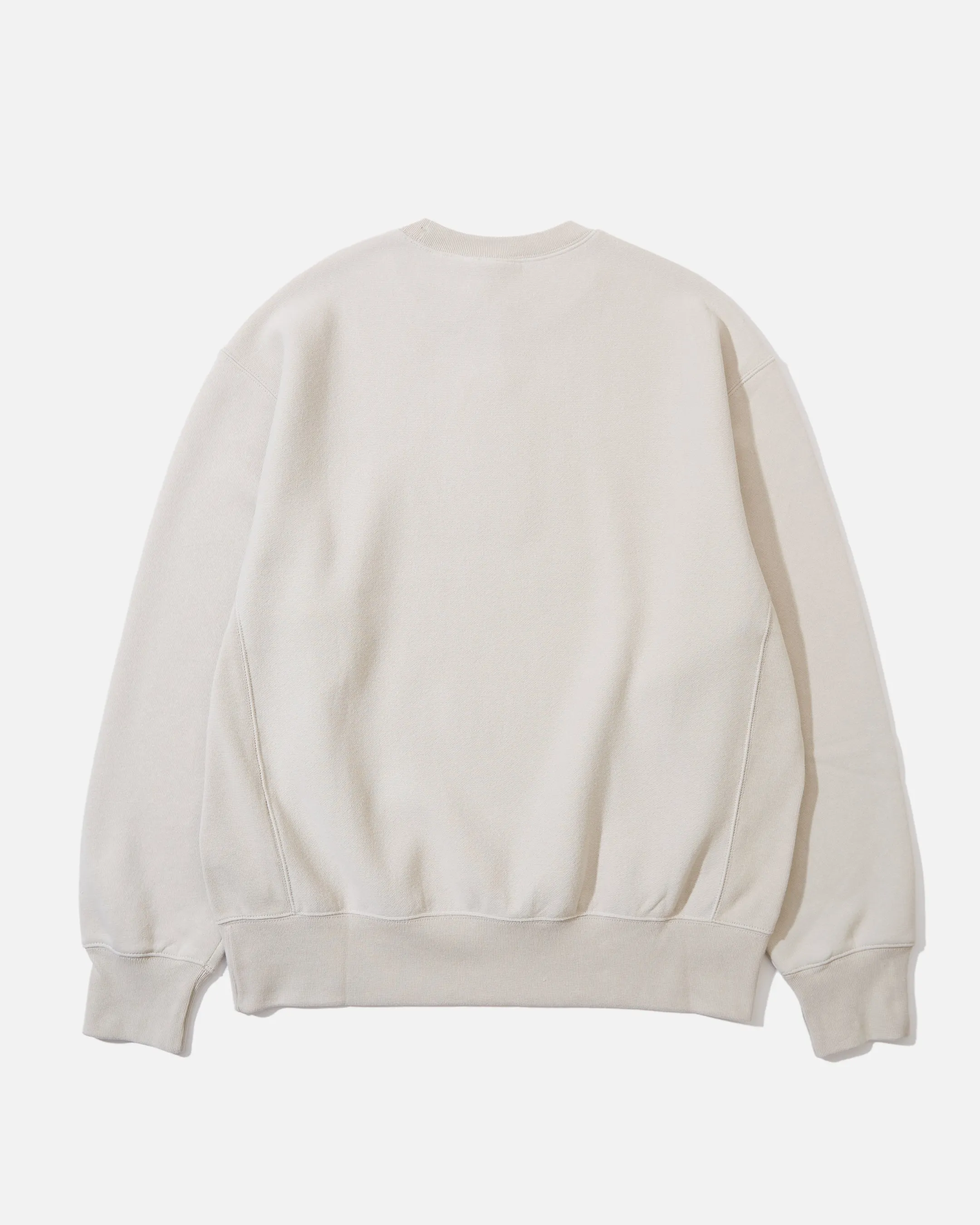 Reverse Weave Crewneck - Bone