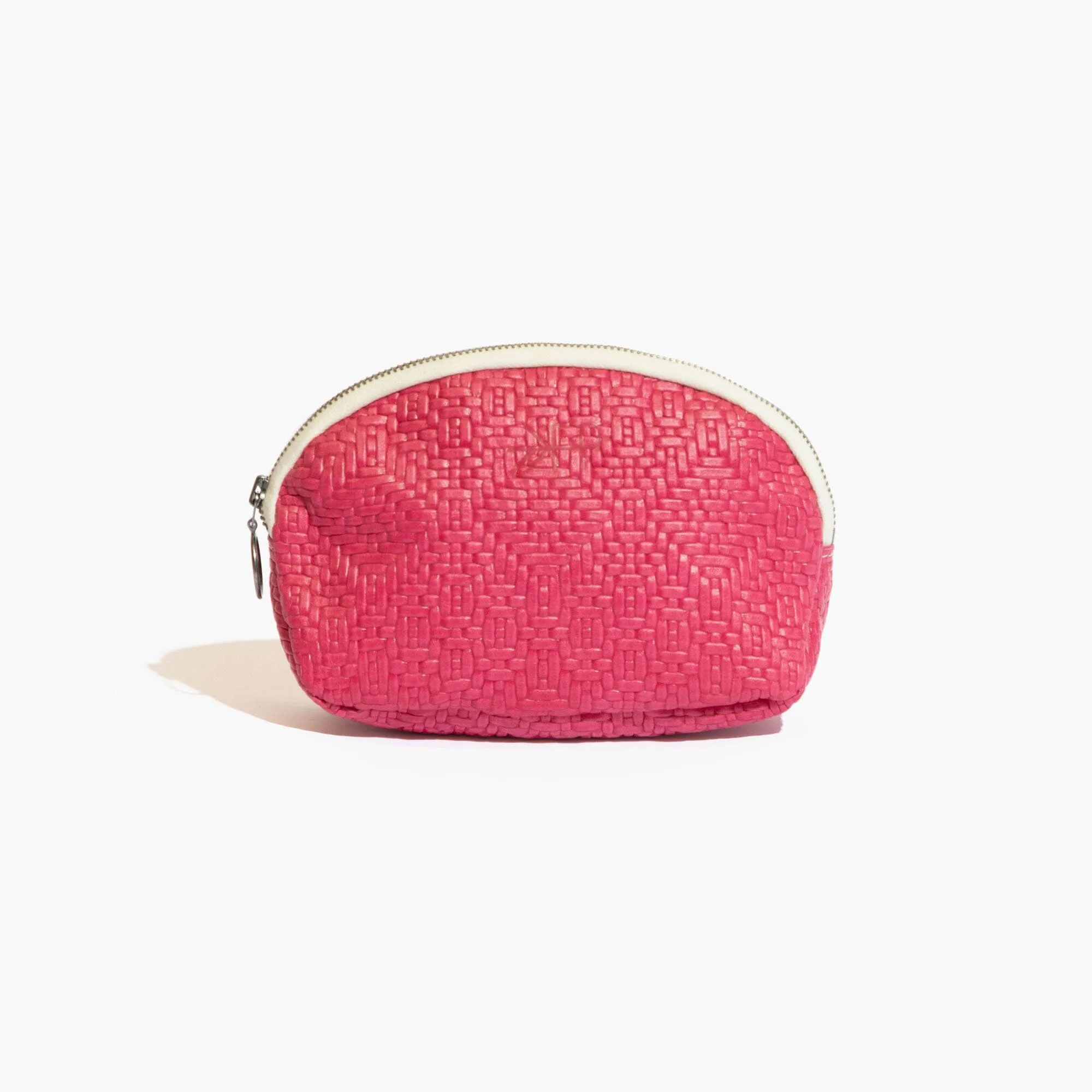 Rose Weave Cosmetic Pouch