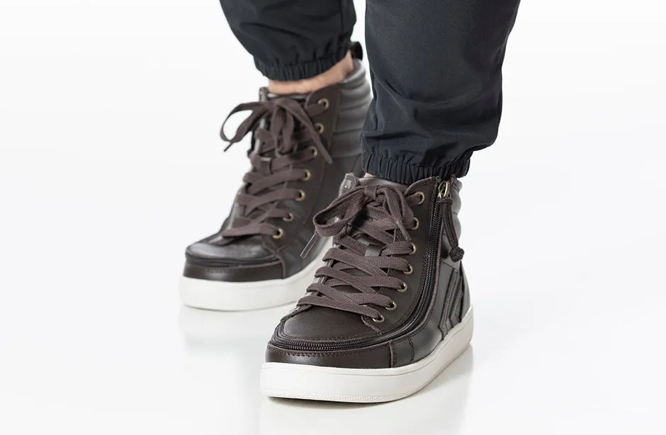 SALE - Men's Brown Leather BILLY Ten9 CS Sneaker High Tops