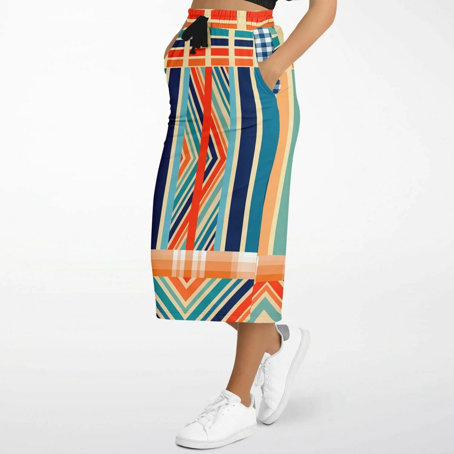 Salsa Time Eco-Poly Long Pocket Skirt