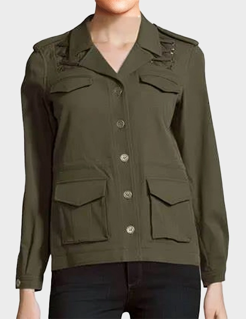 Shadowhunters Maia Roberts Green Field Jacket - William Jacket