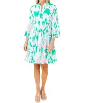 SHERIDAN FRENCH Caty Dress In Worth Avenue Ikat