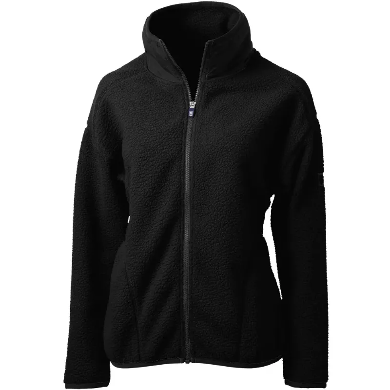 Shop Black Fleece Jacket - William Jacket