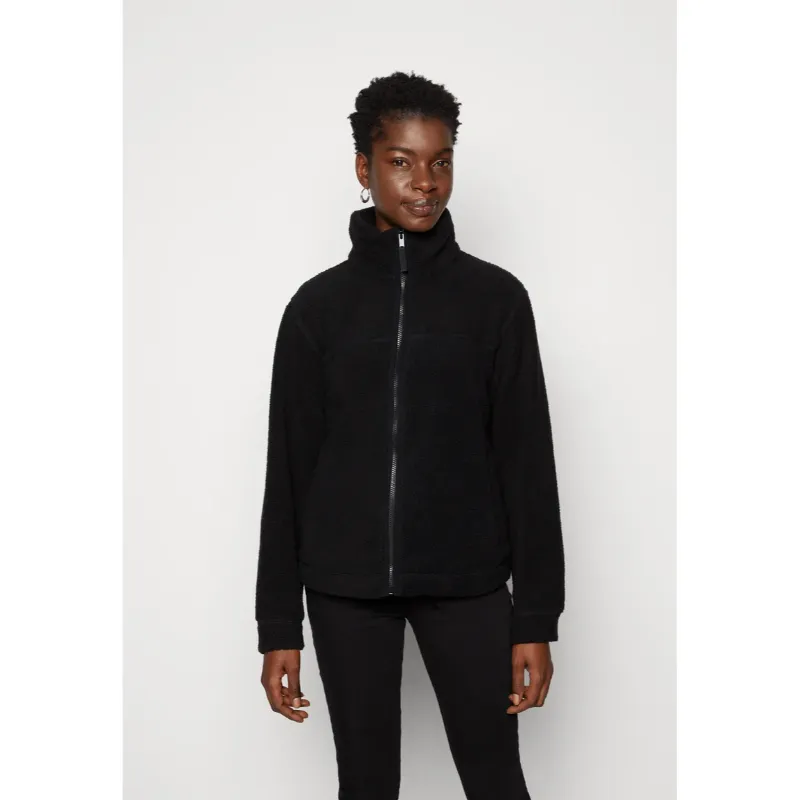 Shop Black Fleece Jacket - William Jacket