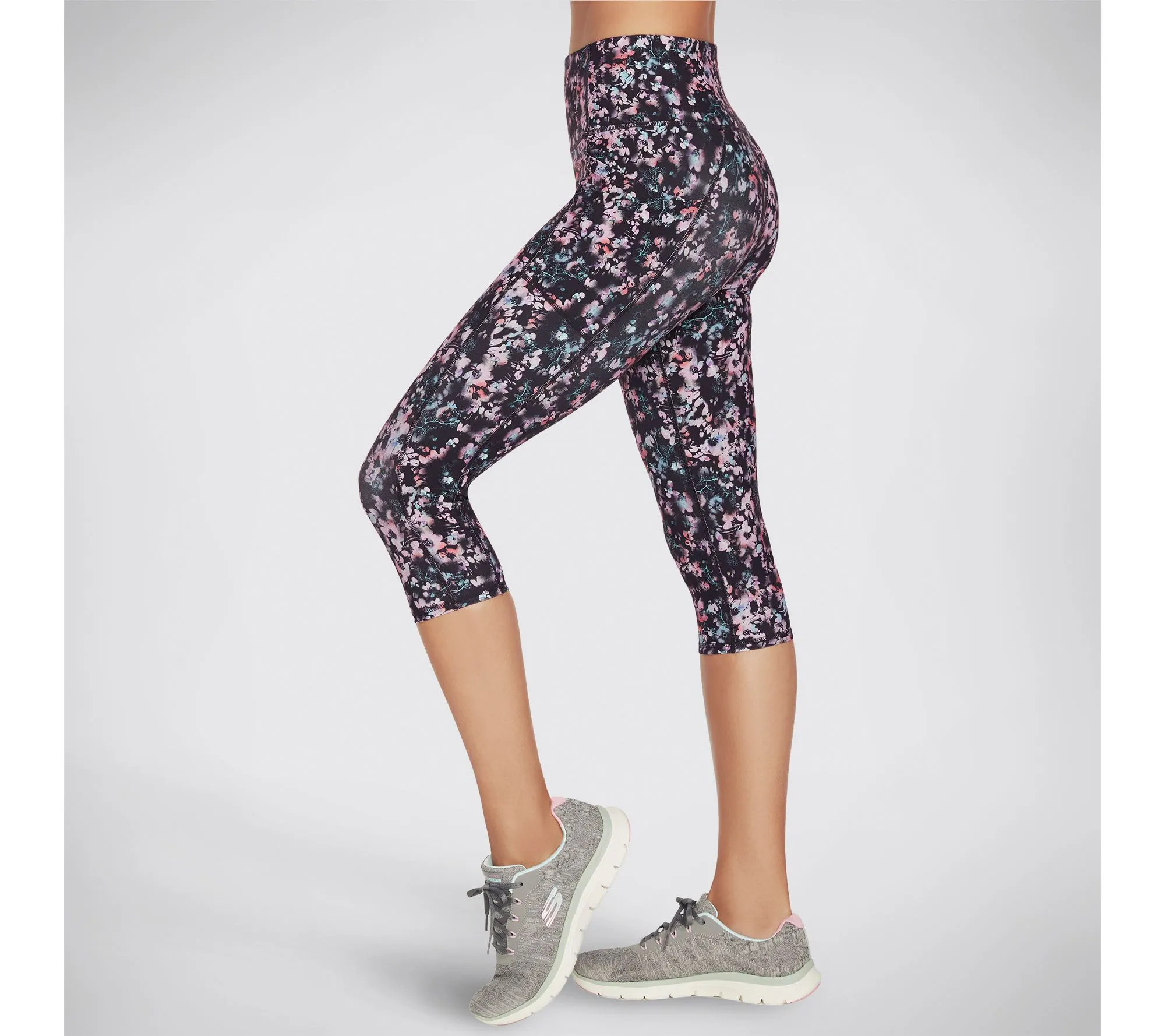 Skechers Superbloom High Waist Capri Leggings