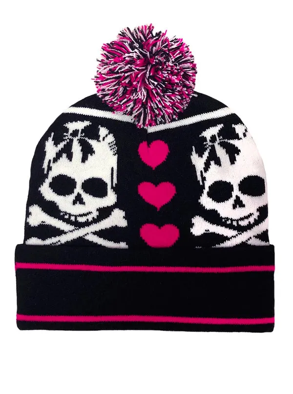 Skully Knit Pom Beanie